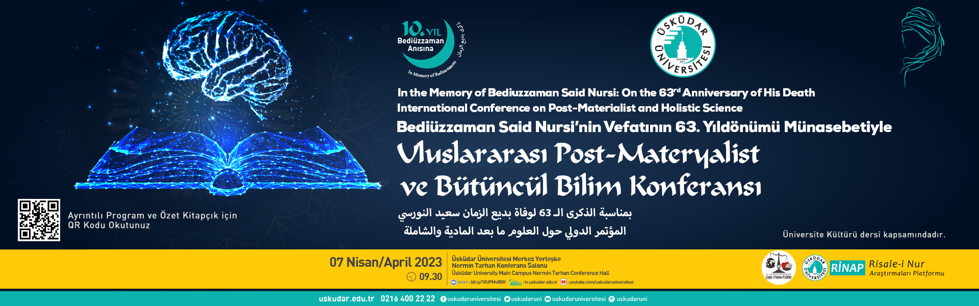 Uluslararası Post-Materyalist ve Bütüncül Bilim Konferansı